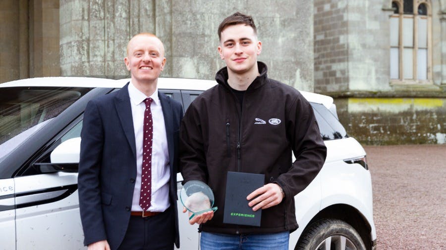 Rhys Is Awarded Sales Advisor Apprentice Of The Year 2019
