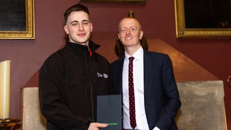 Rhys Is Awarded Sales Advisor Apprentice Of The Year 2019