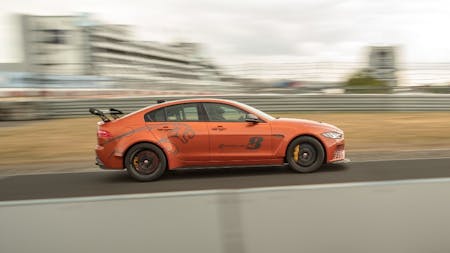 JAGUAR XE SV PROJECT 8, THE WORLD’S FASTEST SALOON CAR, BEATS ITS OWN NÜRBURGRING NORDSCHLEIFE RECORD