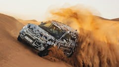 RED CROSS EXPERTS PUSH NEW LAND ROVER DEFENDER PROTOTYPE TO THE LIMIT IN DESERT TESTING TO CELEBRATE RENEWAL OF 65-YEAR PARTNERSHIP