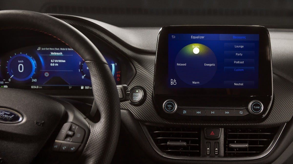 FORD AND B&O BEOSONIC™ PUT PERFECT SOUND AT YOUR FINGERTIPS