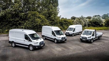 FLEET CUSTOMERS BEGIN TRIAL WITH FORD ALL-ELECTRIC E-TRANSIT VAN