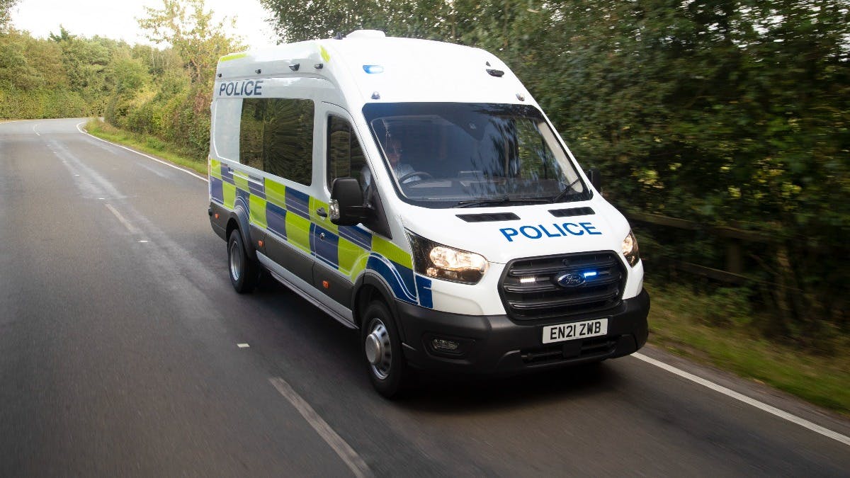 NEW FIVE-TONNE TRANSIT DEPLOYED TO UK POLICE FORCES