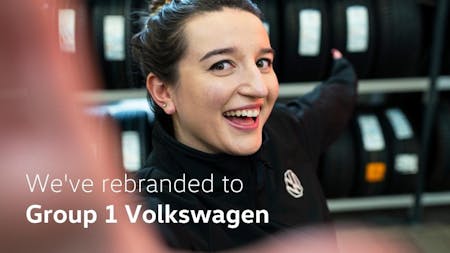 We've rebranded to Group 1 Volkswagen
