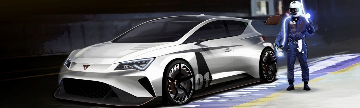 WORLD PREMIERE OF THE CUPRA e-RACER, THE FIRST 100% ELECTRIC RACING TOURING CAR IN THE WORLD