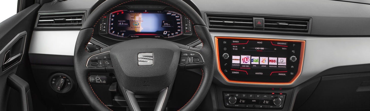 SEAT INTRODUCES ITS DIGITAL COCKPIT TO THE ARONA AND IBIZA