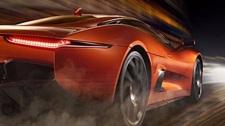 Jaguar cars in 007 spectre