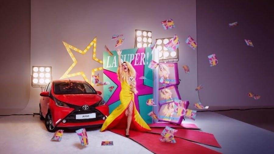 Drag Queens Bring Style, Colour & Fun to the Toyota AYGO's New 'Go Your Own Way' Campaign