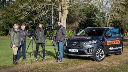 KIA Motors To Support Forces TV In The Alps For Th 6th Consecutive Year