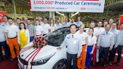 KIA Produces Three Millionth Car In Europe