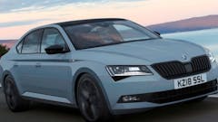 New ŠKODA SportLine Plus offers even more desirability for updated SUPERB range