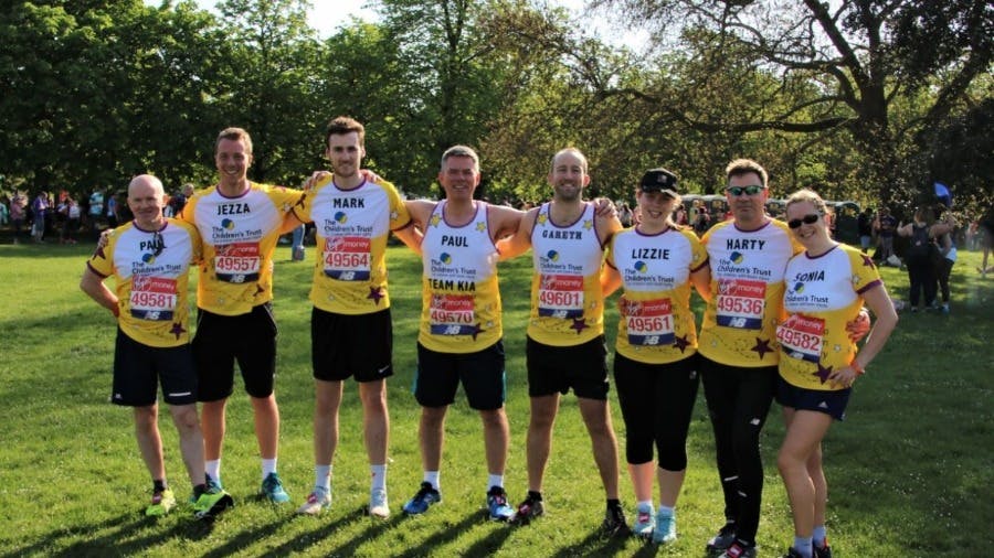 Team KIA Raise £50,000 Running London Marathon