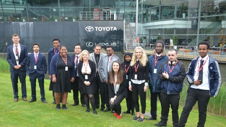 Toyota GB Welcomes Spear Programme Trainees