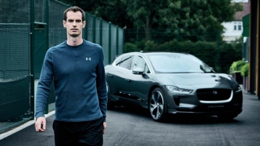 Andy Murray Goes Electric With I-PACE