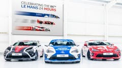 Toyota Marks the 86th 24 Hours of Le Mans with Trio of Heritage Liveried GT86 Coupes