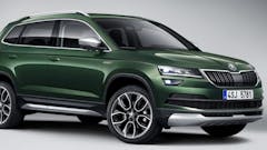 Fully equipped for off-road driving: the ŠKODA KAROQ SCOUT