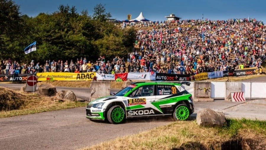 ADAC Rallye Deutschland: SKODA Trio Tops WRC