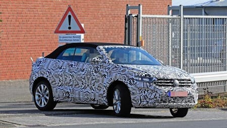 2020 Volkswagen T-Roc Cabriolet Spotted For The First Time