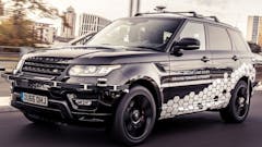 Self-Driving Range Rover Runs Autonomous Rings Round Coventry