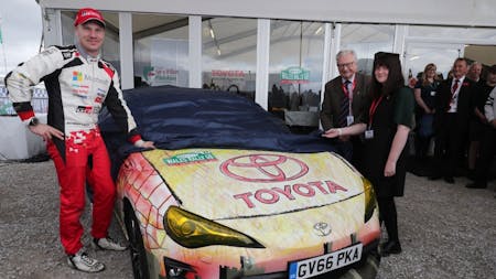 Dragon-Style Toyota Livery Wins Wales Rally GB Design Competition