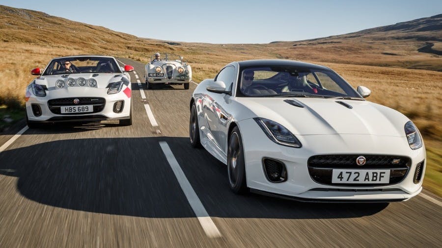 F-TYPE Rally Cars Celebrate 70 Years Of Sports Car Heritage