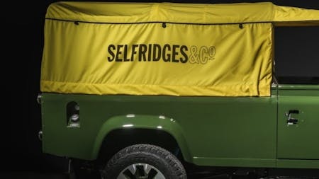 One-Off Land Rover Defender Hits The 'Designer Street' In Selfridges