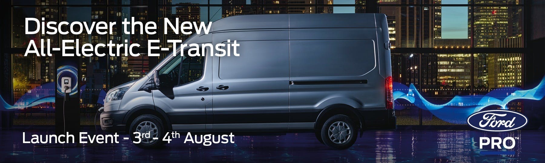 All-Electric Ford E-Transit Event Offer