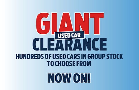 Giant Used Car Clearance