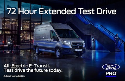 E-Transit 72-Hour Test Drive