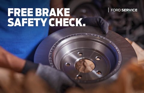 Free Brake Check for your Ford