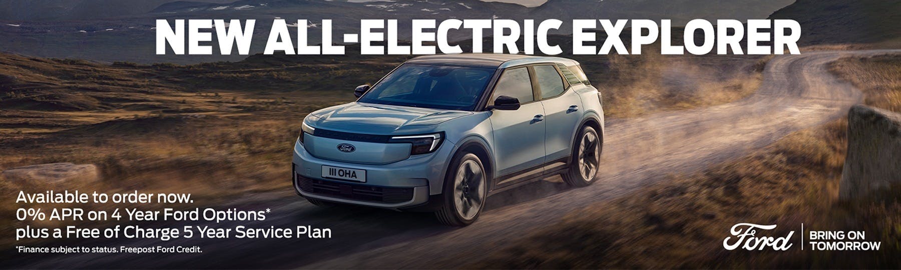 New All-Electric Ford Explorer New Car Offer
