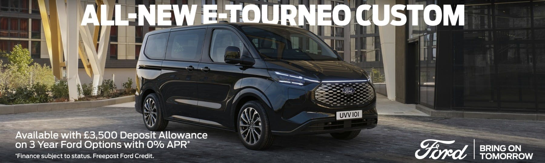 All-New Ford Tourneo Custom New Car Offer